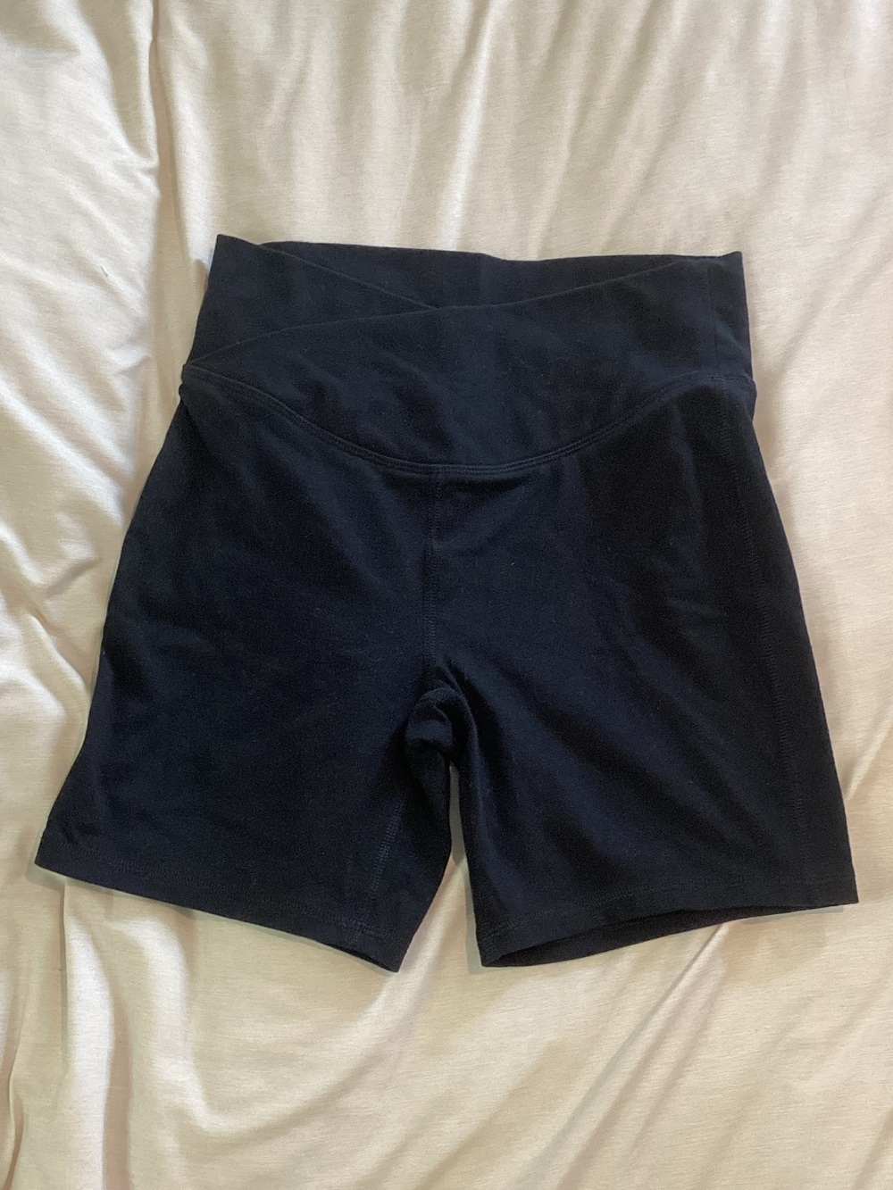 Old Navy Black High-Rise Bike Shorts